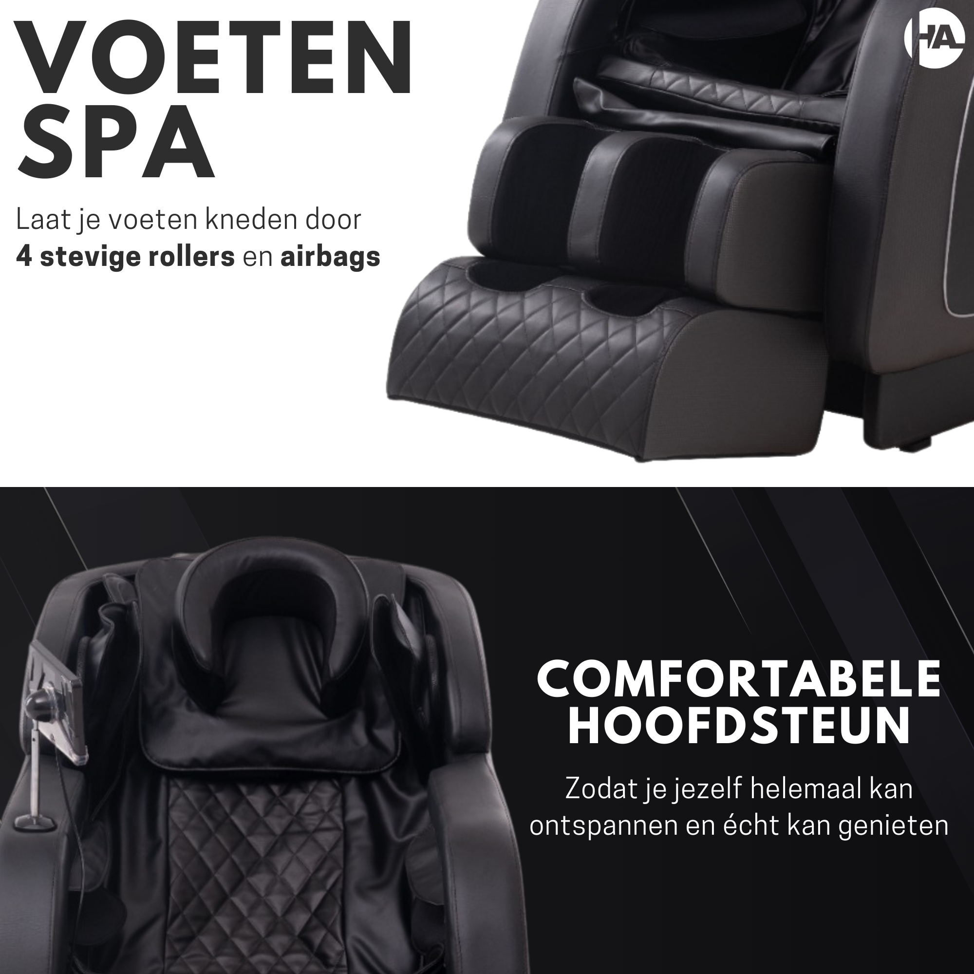 High Aspect® Massage Chair P1 - Classic Black