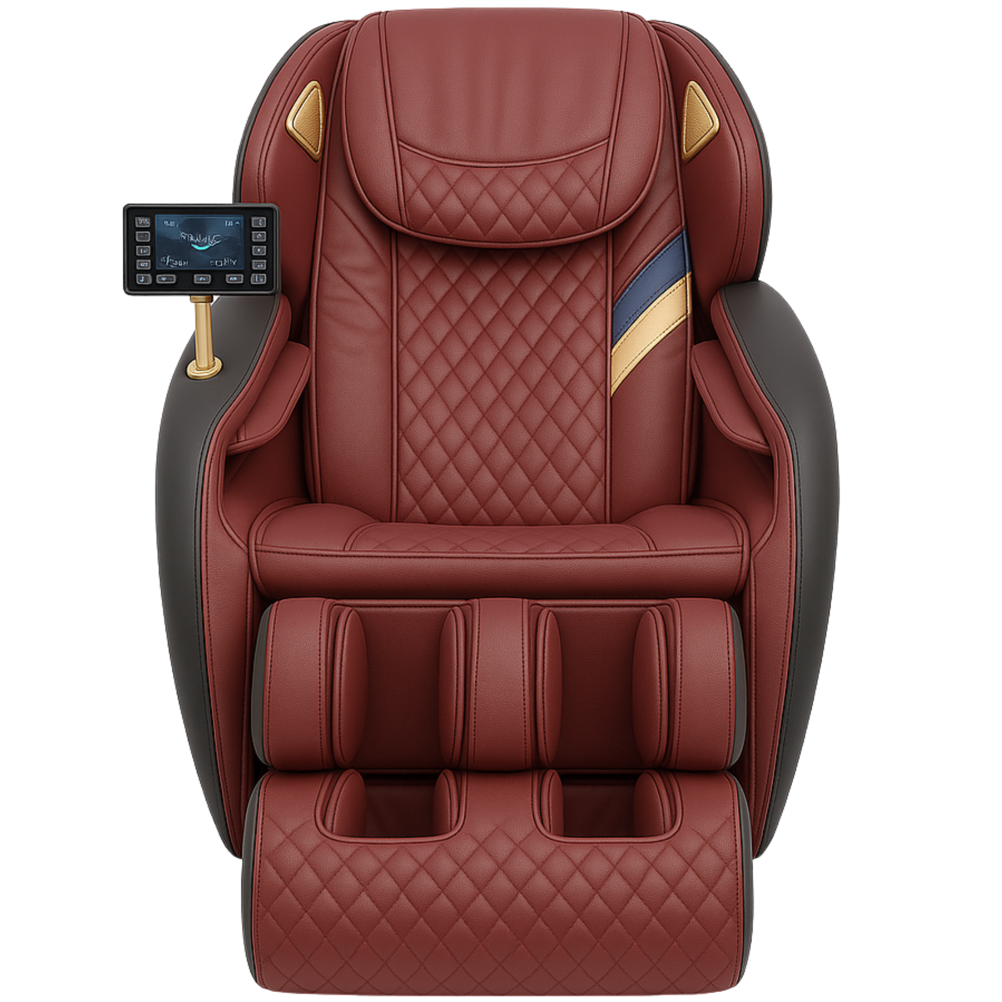 High Aspect® Massagestoel Luxor - Zwart/ Rood