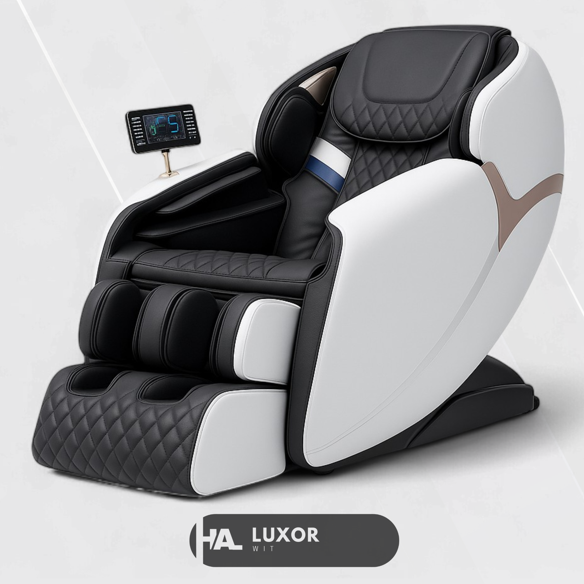 High Aspect® Massagestoel Luxor - Wit