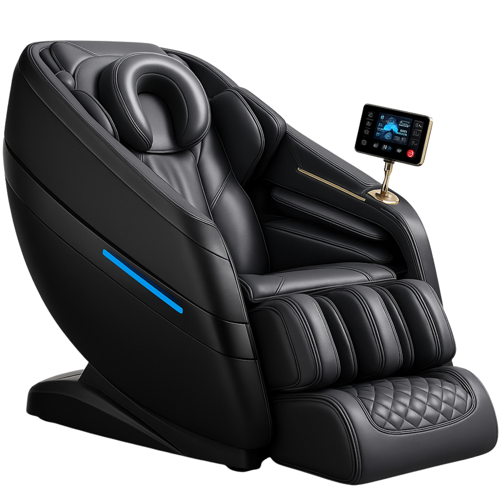 High Aspect® Massagestoel Zenova One - Metallic