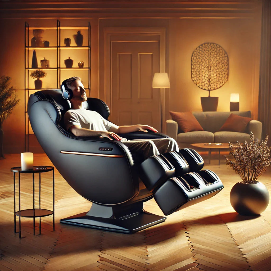 Hoe een Massage Stoel Helpt bij Stressmanagement en Mentale Ontspanning