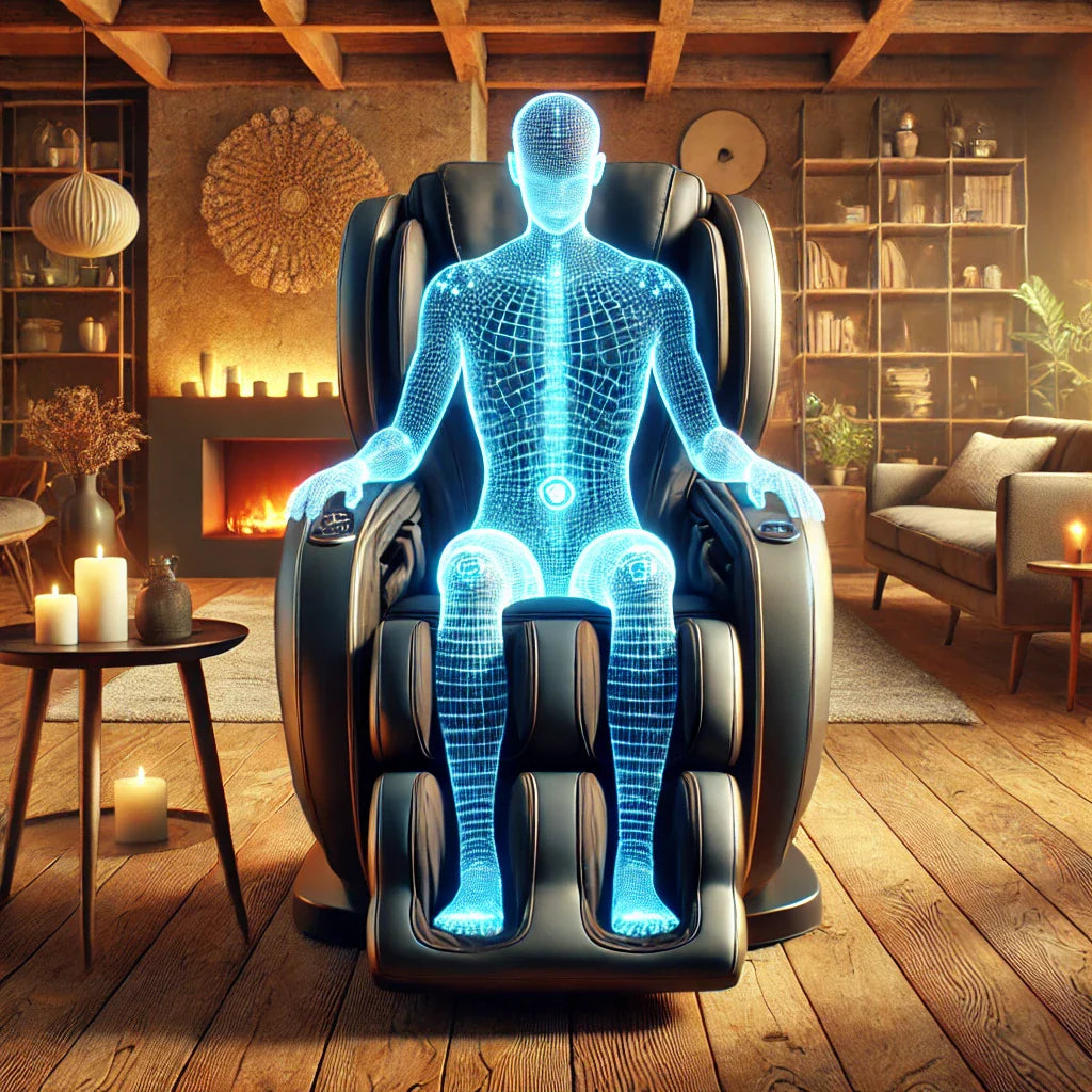 Slimme technologie in de F1 en S1: Hoe werkt de gezondheidstracker in een massage stoel?
