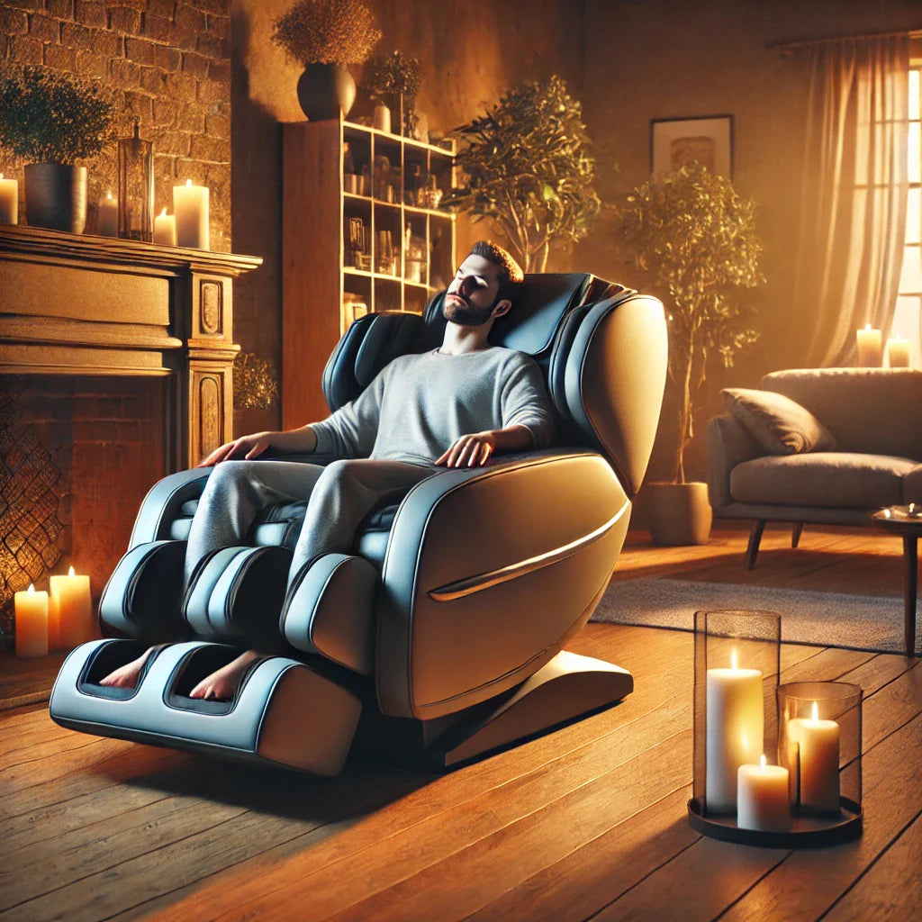 Hoe een massage stoel helpt bij stress en burn-out preventie
