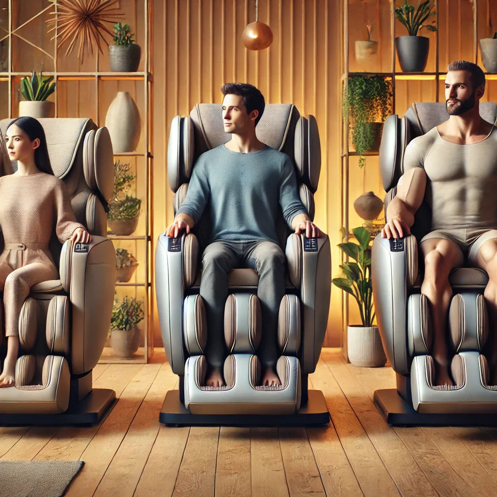 Welke massage stoel past bij jouw lichaamsbouw? (klein, lang, gespierd)