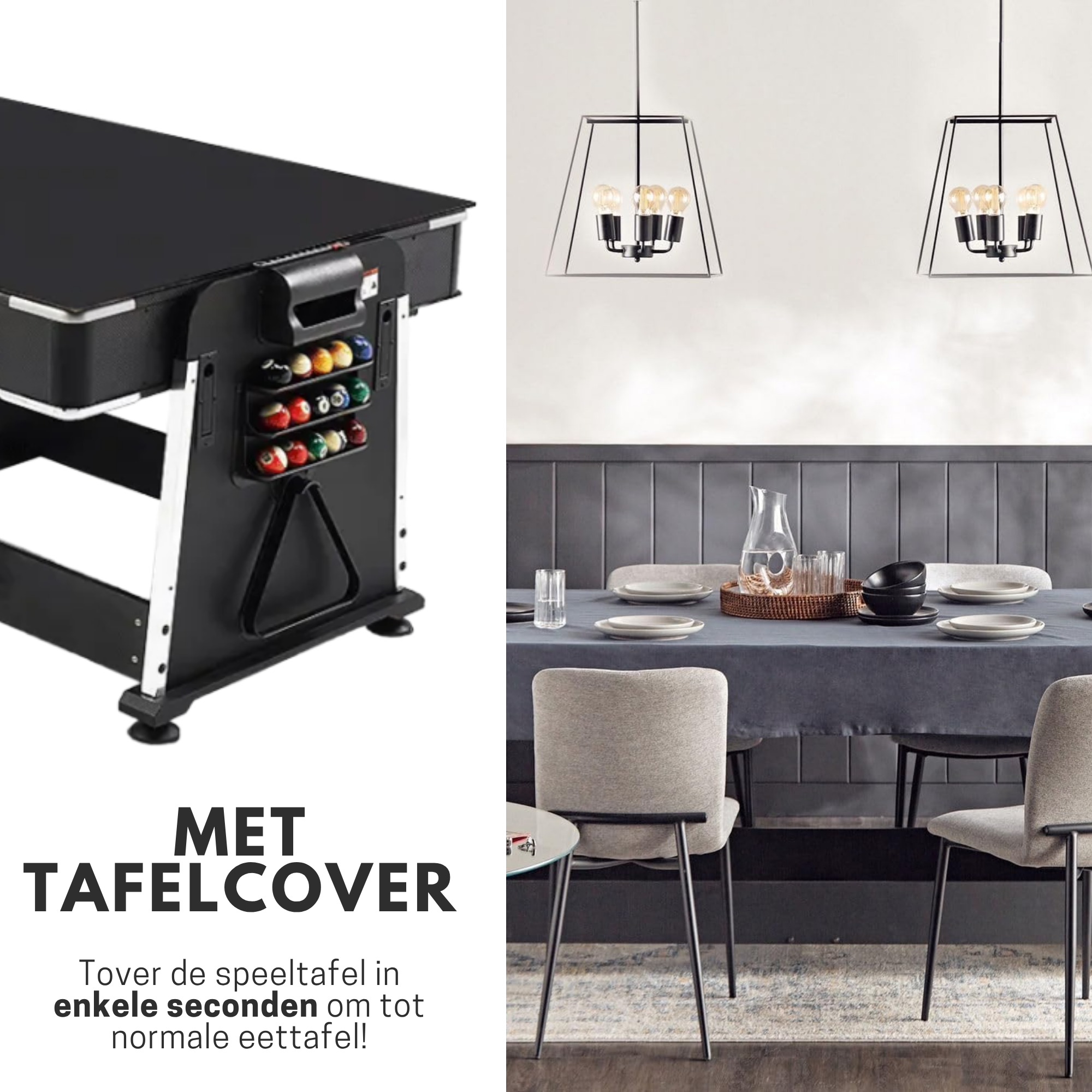 High Aspect® 4in1 Multispeeltafel