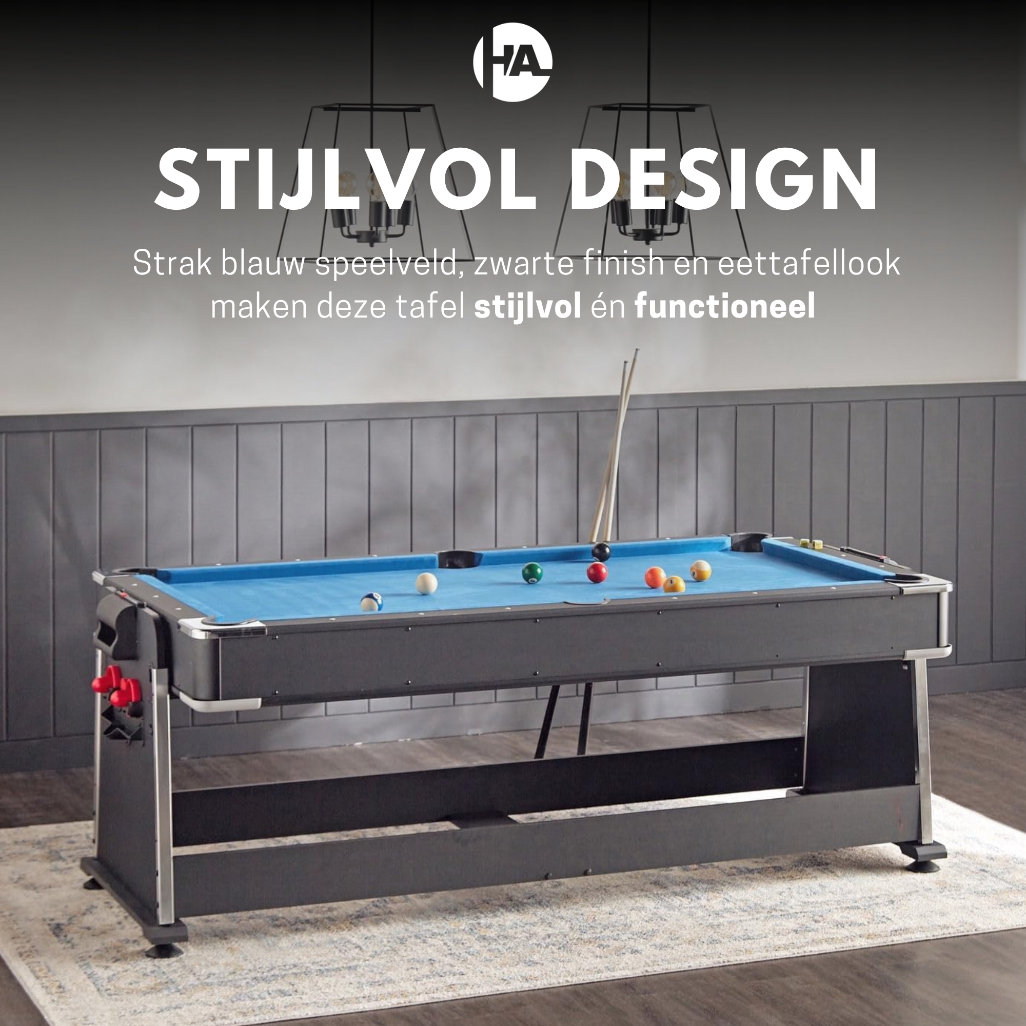 High Aspect® 4in1 Multispeeltafel
